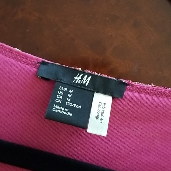 H&M Pink Dress - Retro Style - Picture 5 of 9